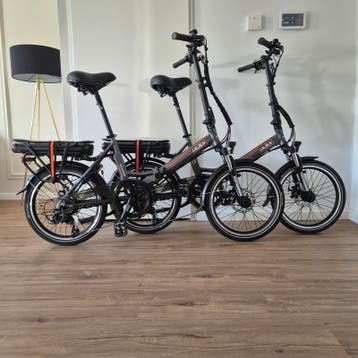 2x Splinter nieuwe Lacros S200 elektrische vouwfietsen(20inc