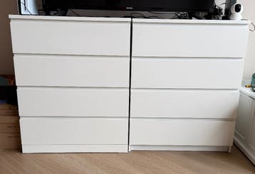 2 x ladenkasten 4 lades GRATIS AFHALEN