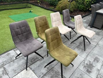 Movani eetkamerstoelen 6x