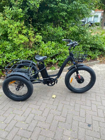 Elektrische fatbike driewieler
