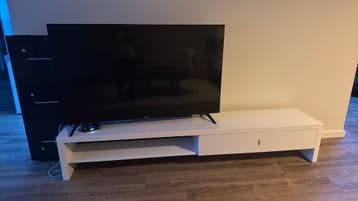 Moderne wit tv meubel,3m lang