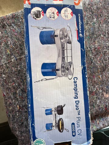 Gezocht campingaz duo plus brander met 2 aansluitingen