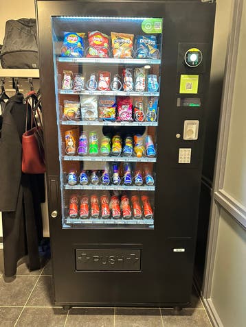 Kosteloos een snoepautomaat of frisdrankautomaat?