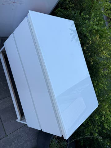 Glasplaat malm kast