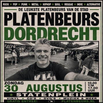 Platenbeurs Dordrecht zondag 30 augustus