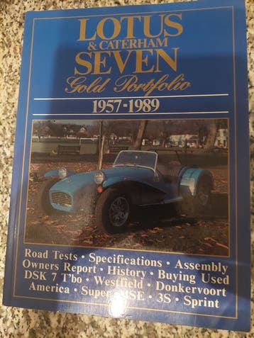LOTUS & CATERHAM SEVEN GOLD PORTFOLIO 1957-1989.