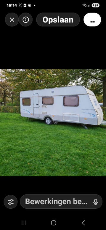 Hymer Eriba living 550 - Ruime en complete caravan