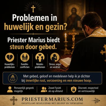 Problemen in gezin en huwelijk?contact Priester Marius