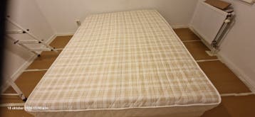 Boxspring 140x200 cm met matras en topmatras