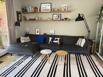 Gratis ophalen vtwonen hoekbank met chaise longue