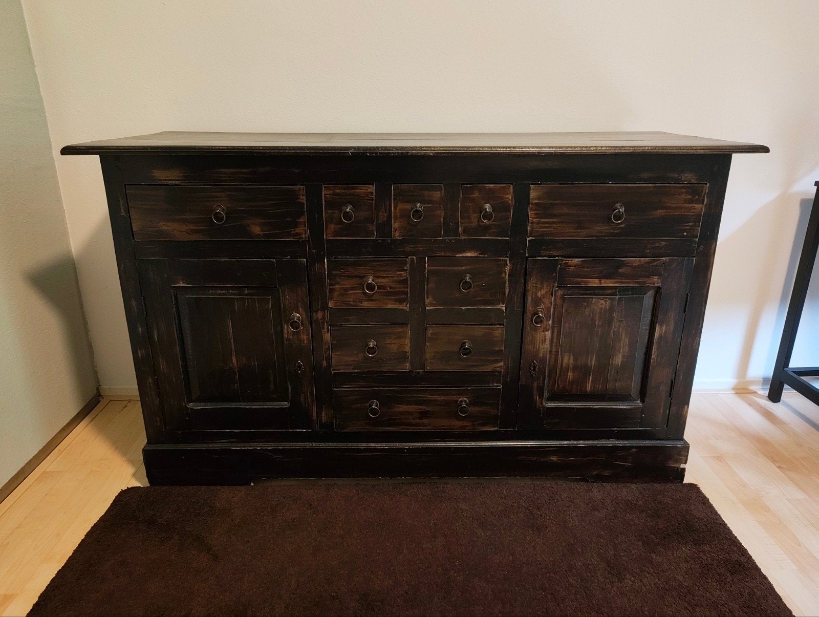 Ladekast bruin 149x54x90