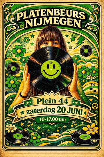 Platenbeurs Nijmegen zaterdag 20 juni Plein 44