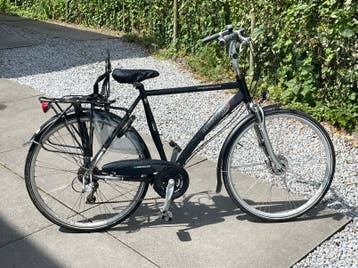 Batavus fiets met versnellingen en schijfrem