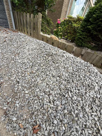 Grijs split voor tuin of oprit GRATIS