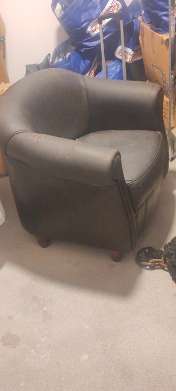 Comfortabele fauteuil - Gebruikt