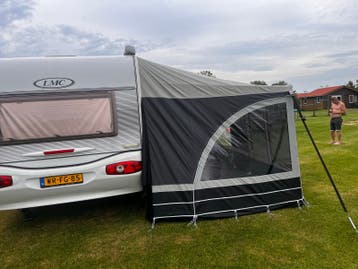 Obelink Panorama Grey voortent voor caravan
