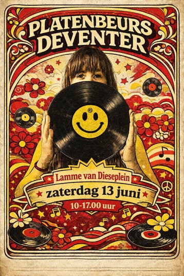 Platenbeurs Deventer zaterdag 13 juni Centrum