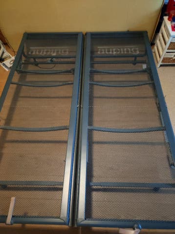 Auping verstelbare spiraalbodems 210x80 & ledikant