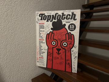 TopNotch Extravaganza 15 Jaar gesigneerd canvas