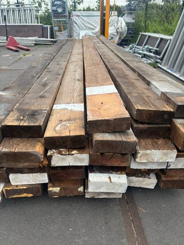 Houten balken 5m1