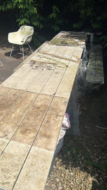 Originele Extremis Marina Picnic design tuintafel 415 cm
