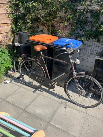 Gratis heren fiets. Opknapper