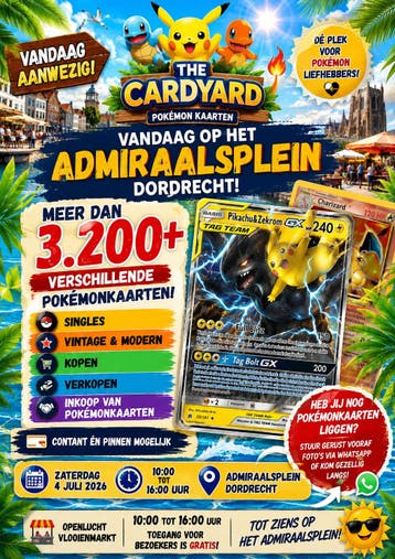 The Cardyard Pokémon Kaarten - Admiraalsplein Dordrecht