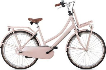 Popal Daily Dutch basic meisjesfiets, 26 inch, roze, zgan