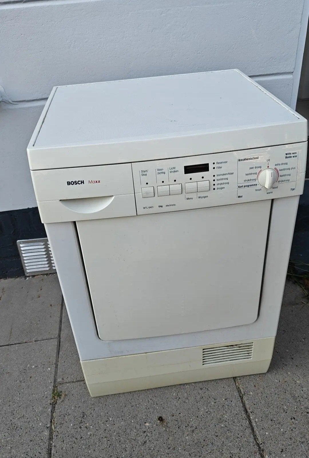 Kapotte Bosch Maxx condensdroger