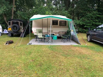Chateau caravan met mover, ideaal voor kleine kinderen,