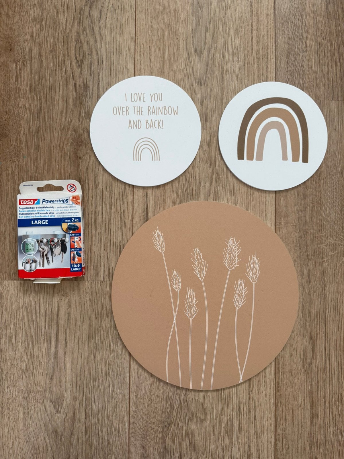 • GRATIS mooie wandborden voor op een babykamer •