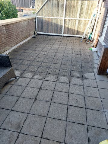 Terrastegels, betontegels