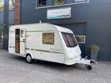 Mooie èn complete Elddis Shadowline 430, twee zitjes, mover!