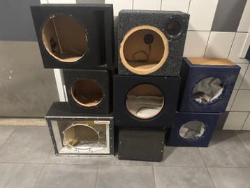 Diverse Subwooferkasten - Leeg