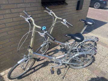 2 Dahon Helios vouwfietsen, per stuk/set, 20", 7 versnelling