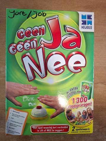 Aangeboden: Gratis Geen Ja, Geen Nee (Kaartspel)