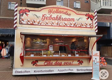 Oliebollenkraam te huur – diverse verkoopwagens