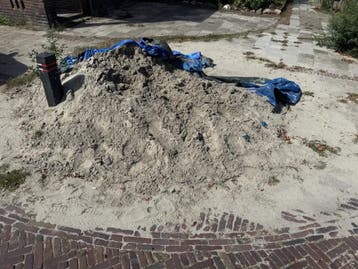 Witzand/ophoogzand, ongeveer 4m³