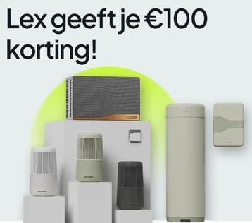 Gratis €100,- Korting op Quatt Warmtepomp / Chill / Batterij