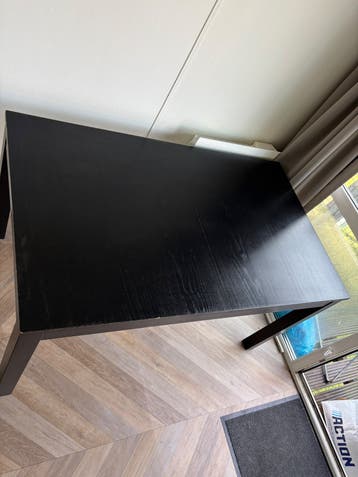 gratis ikea eettafel zwart