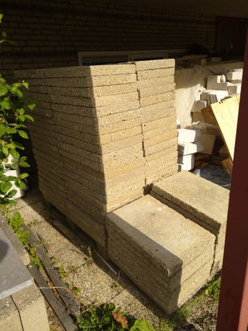 Gratis op te halen maximaal 110 60x40 betontegels