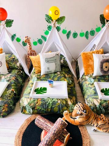 Tipi starterset jungle thema te koop