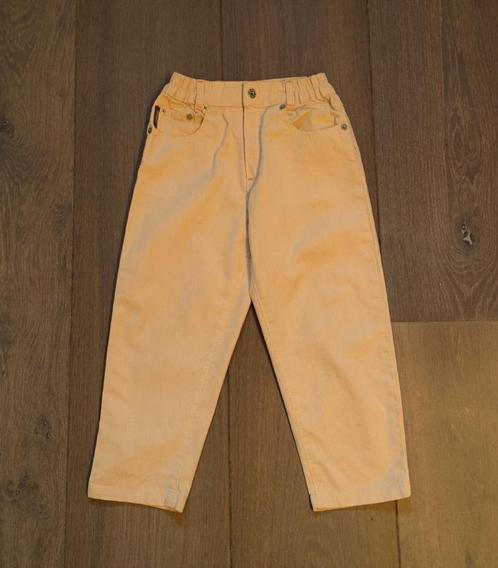 ZGAN: pastel oranje broekje/jeansmodel; Galipette; mt. 104, Kinderen en Baby's, Kinderkleding | Maat 104, Zo goed als nieuw, Meisje
