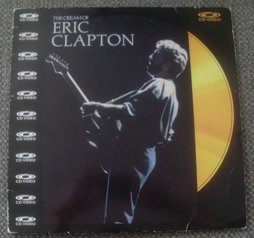 CD VIDEO The Cream Of Eric Clapton (12" CDV) gold disc, Cd's en Dvd's, Dvd's | Muziek en Concerten, Muziek en Concerten, Ophalen of Verzenden