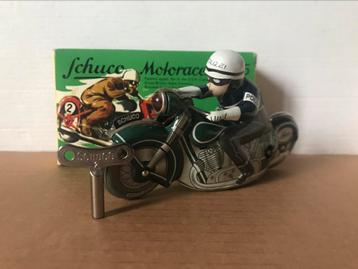 Schuco Motoracer 1006 POLIZEI uitvoering blikken speelgoed 