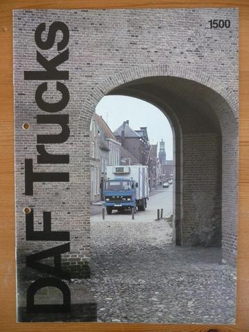 DAF 1500 Brochure ca 1981 - NL
