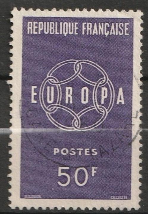 Europa CEPT Frankrijk 1959 MiNr. 1283 gestempeld, Postzegels en Munten, Postzegels | Europa | Frankrijk, Gestempeld, Verzenden