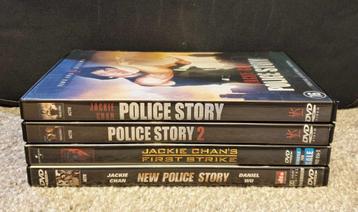 Police Story 1-2-4 + New Police (jackie chan / 1985-2004)