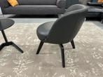 Nieuw Rolf Benz 562 Fauteuil zwart leer Design draai stoel