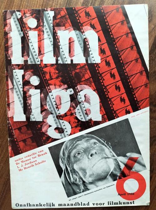 Filmliga april 1932 - maandblad filmkunst (Paul Schuitema), Boeken, Film, Tv en Media, Gelezen, Vakgebied of Filmindustrie, Ophalen of Verzenden